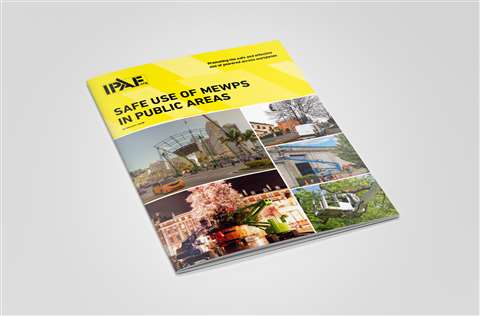 Safe Use of MEWPs in Public Areas document