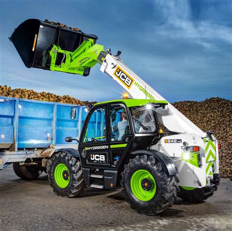 JCB Hydrogen Loadall