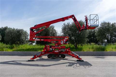 CMC S18F spider platform