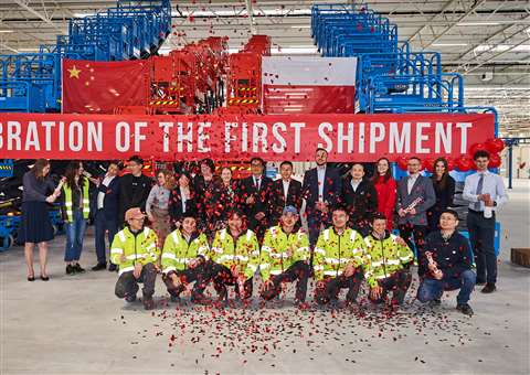 Sinoboom Poland factory ceremony