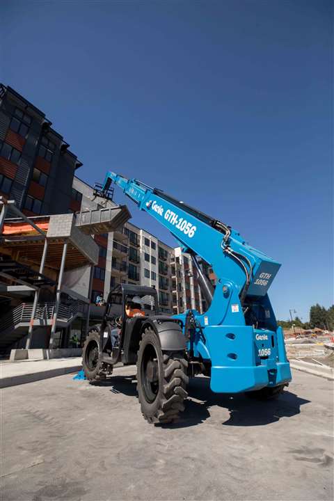 The Genie GTH-1056 telehandler