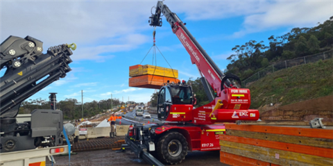 The Magni RTH 7.26 in action on the Mona Vale Road in Sydney.