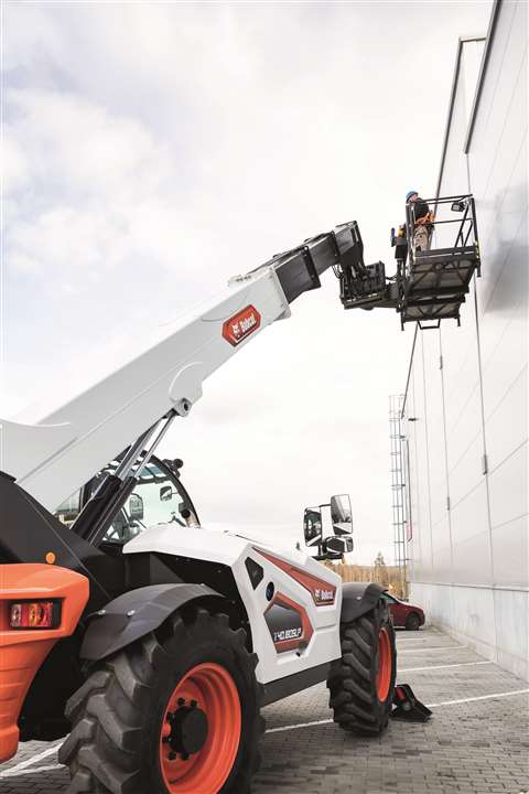 Bobcat T40.180 telehandler. 