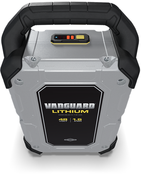 The 1.5kW Swappable Lithium-Ion battery from Briggs & Stratton. 
