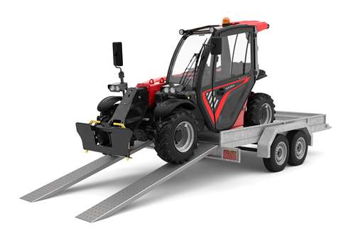 The new Ulta Light Manitou (ULM) compact telehandler.