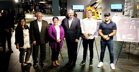EquimentShare team at the announcement of the new headquarters