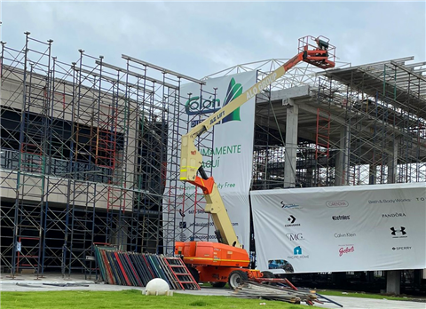Alo Rental carrying out structural work.