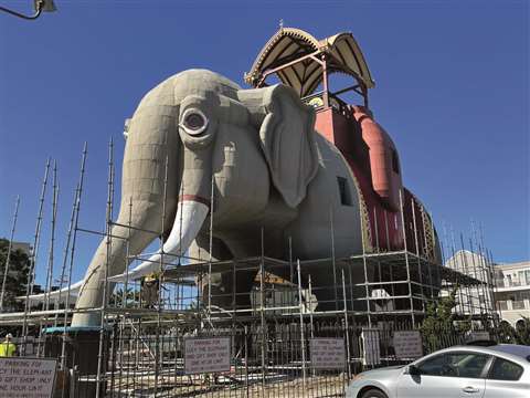 Lucy the Elephant in Margate, NJ,