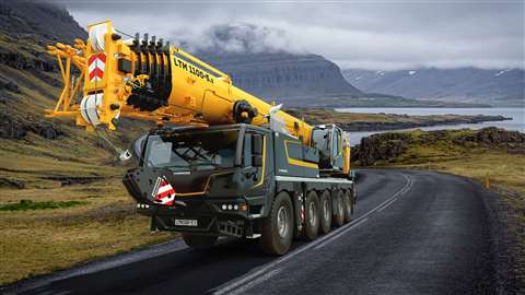 Liebherr LTM 1100-5.3 mobile crane