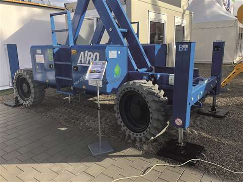 The Airo XL20 RT scissor lift.