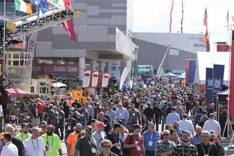 The crowds at ConExpo 2020.