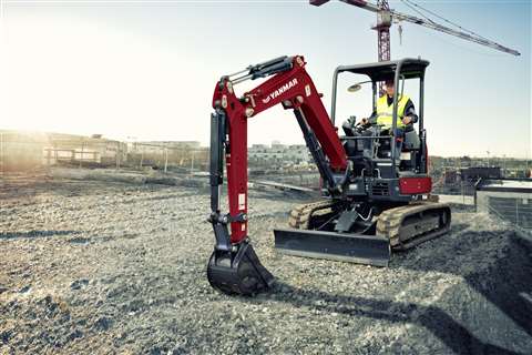 SV17e electric mini excavator prototype