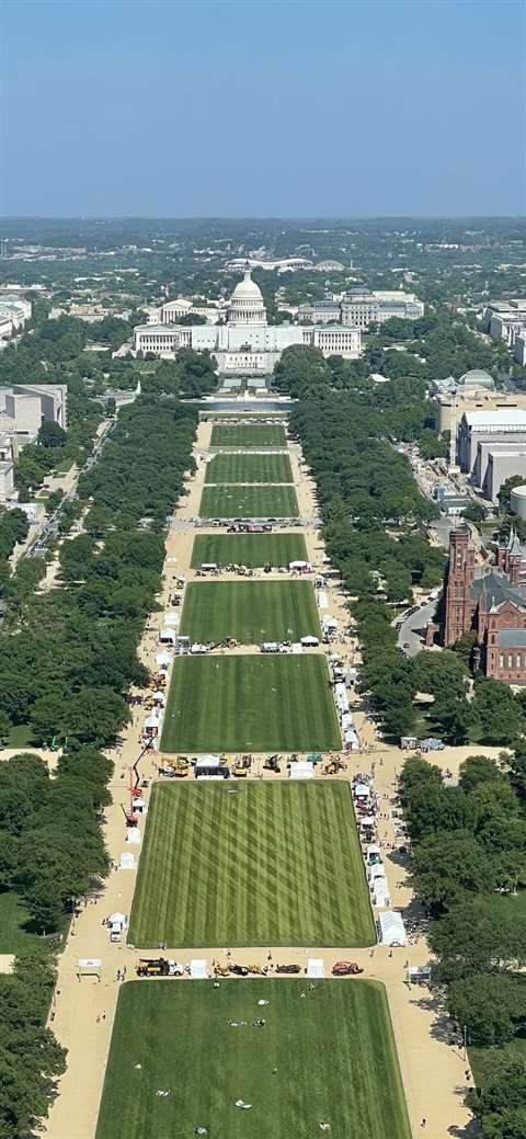 National Mall in Washington DC