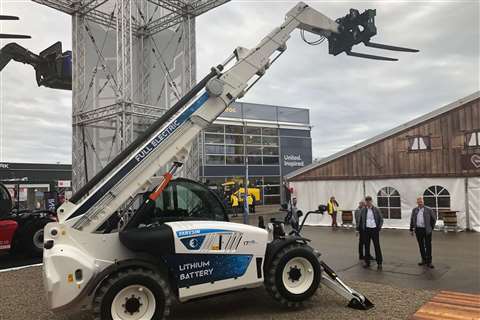 Faresin debuts electric telehandler