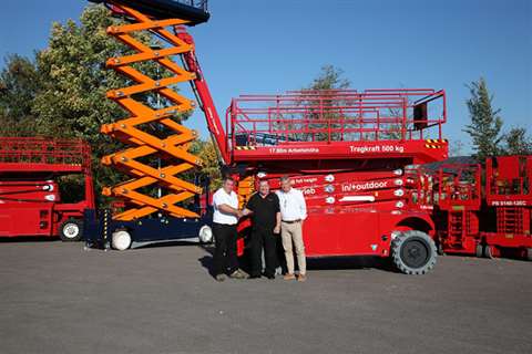 From left: PB CEO Dieter Pawlowsk; Alan Russon, PB representative in the UK &amp; Ireland; and PB ex