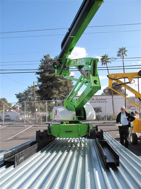 Niftylift debuted its DR 45 to the US market at ConExpo in March.