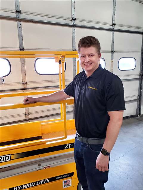 Hy-Brid Lifts Chad Diacek