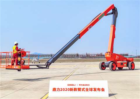 Dingli's EAB28ERT electric drive boom