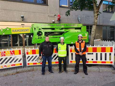 Consti Chooses Niftylift HR28 Hybrid