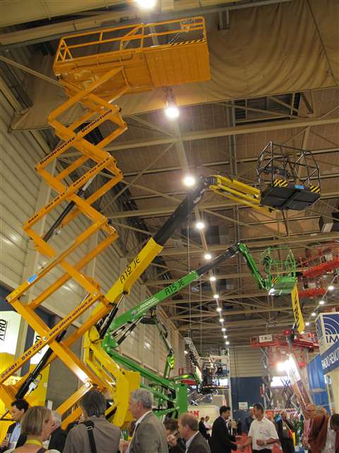 Airo's new A 12 JE and A 15 JE on display at APEX.