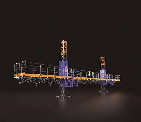 The new Alimak Hek MC 450 Twin is designed to provide flexible access and improved movement of goods