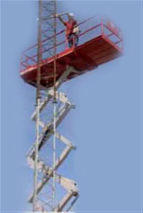 The MEC 3072ES and 3772ES (Electric Series) scissor lifts include drivability at full height, fast c