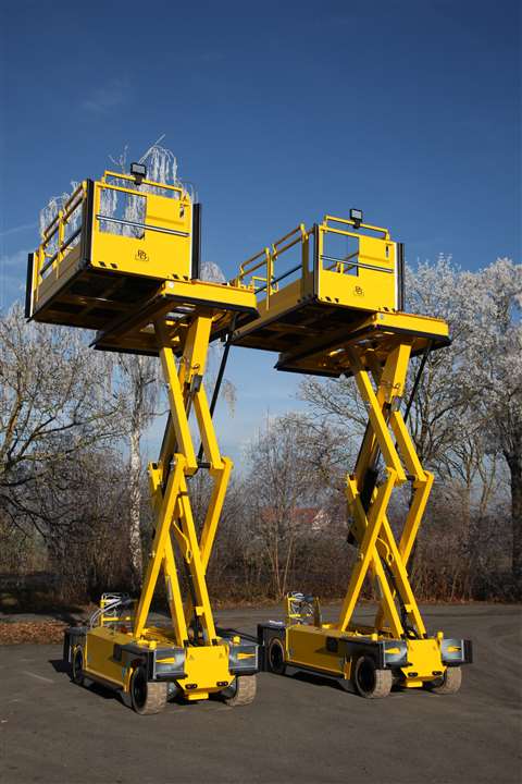 PB aircraft maintenance platforms, based on its S65-12E SP model.  