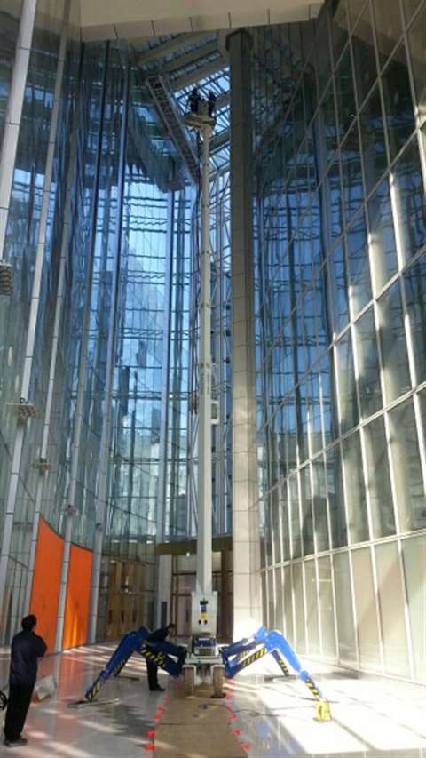 TCA Falcon Spider FS420 at the Lotte World Tower, South Korea