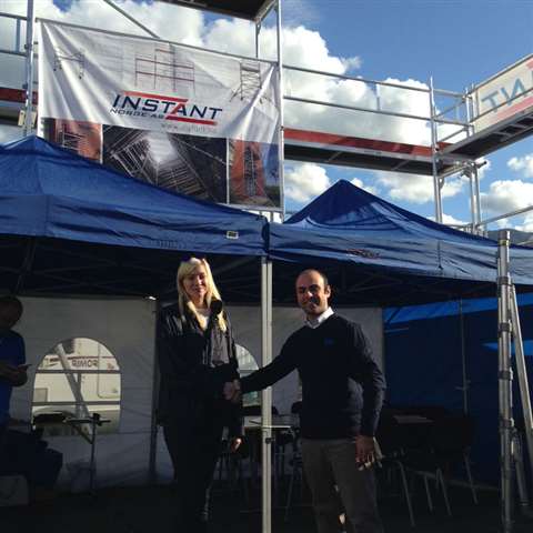 From left: Audrone Kužmarskyte, Instant, and Davide Pulito, CTE.