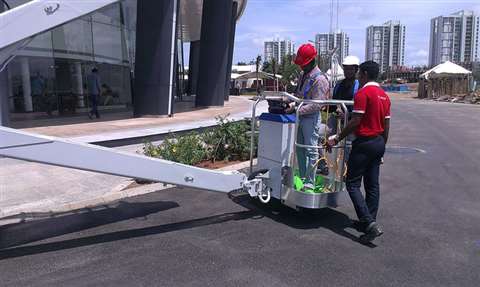 Falcon Spider FS420 at Estancia IT SEZ in India. 