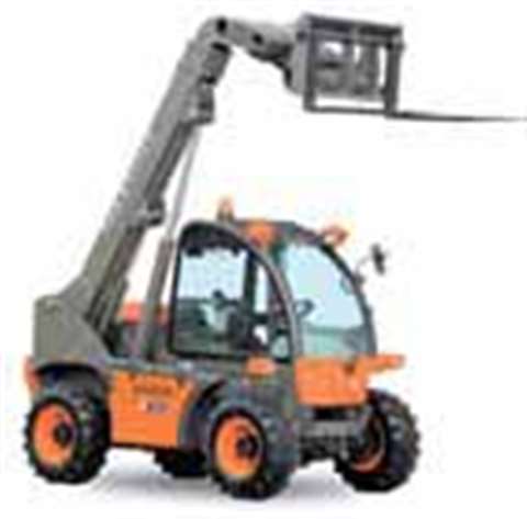 Ausa's T 204 H has a maximum load capacity of 4,400 pounds and lift height of more than 13 feet. It 