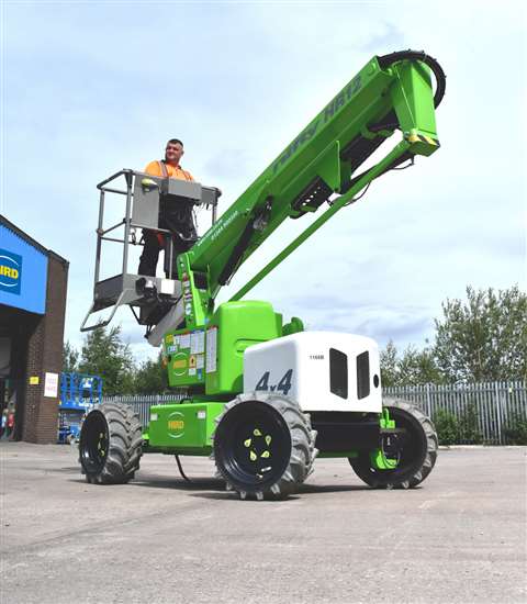 New Hird Western Hub Niftylift Height Rider 300