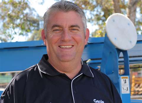 Mitch Ely, national operations manager, Genie Australia