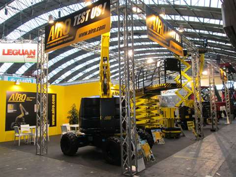 The Airo Tigieffe stand at APEX 2014 