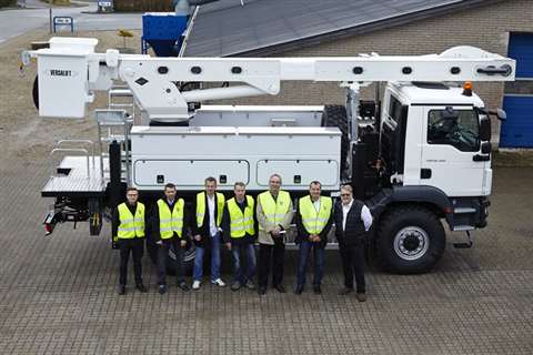 From left: Martin Sloth of Time; Roman Hracek, Radan Benes, Jiri Zlamal and Zdenek Sutnar of CEZ; Pa