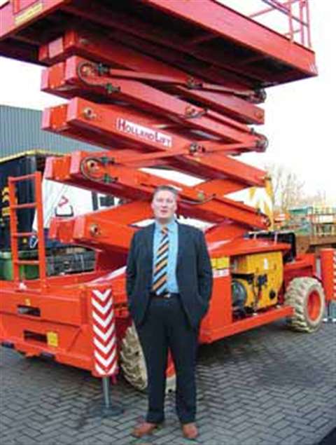 Menno Koel, sales director of Holland Lift.
