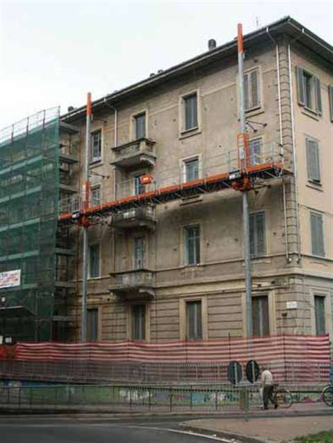 Alimak Hek's new Hek MS 2450 mast climber is designed for lightweight applications such as painting,