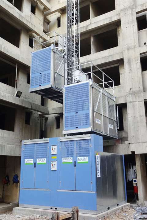 Geda SBL 2000 at the Samriddhi housing complex in Mumbai, India. 

