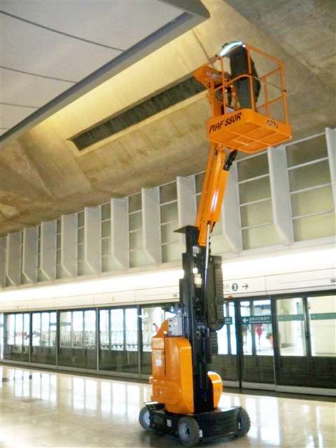 MTR Corporation's ATN Piaf 880R, operating  in Hong Kong 