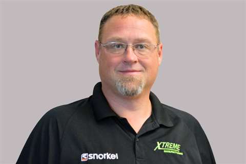 Tony Deatherage, Xtreme Manufacturing and Snorkel service manager – The Americas.
