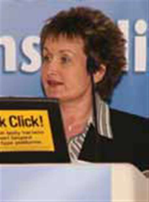 HSE's Justine Lee at the IPAF Summit in March.