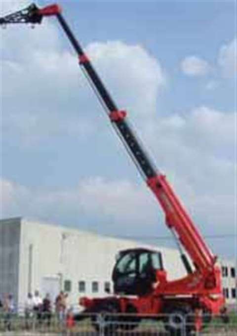 Faresin's Storm 18.45/15.45 telehandlers, pictured here at the factory in Vicenza, Italy, feature a 