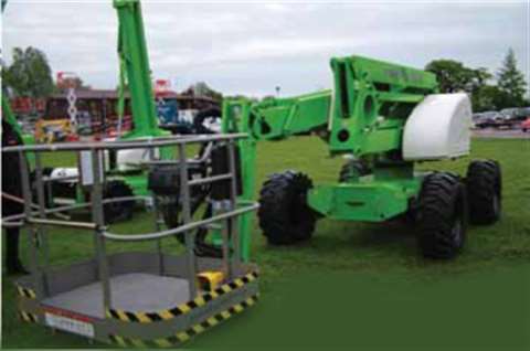 A Niftylift boom at last year's Access Days show.