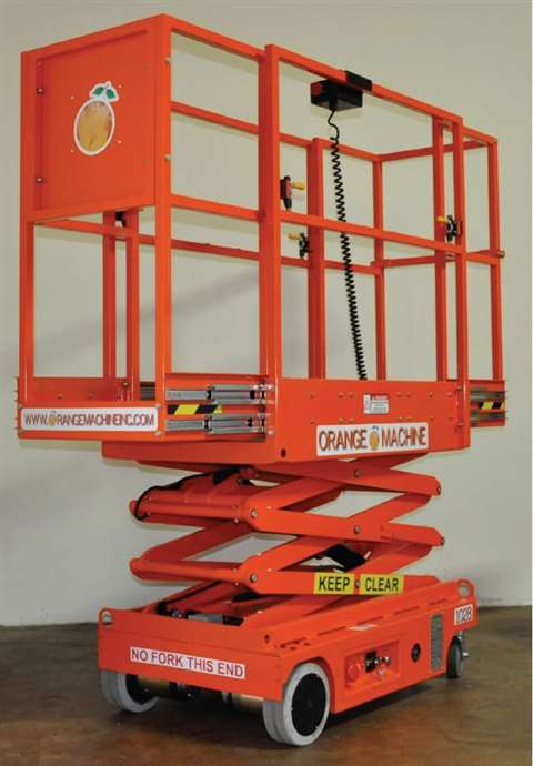 California-based Orange Machine Corp. has introduced two new scissor lifts into the low level access
