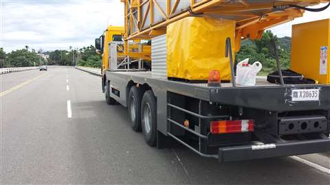 Barin ABC 110/L underbridge unit in Taipei City, Taiwan 