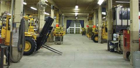 From February, the S Series forklift features the JCB Dieselmax EPA-compliant four-cylinder diesel e