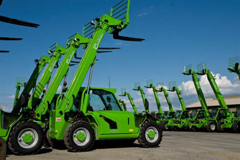 Manulift's new Merlo units on display 