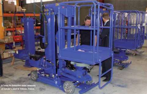 A Turbo F9 Revolution under assembly at Comabi's plant in Trévoux, France.