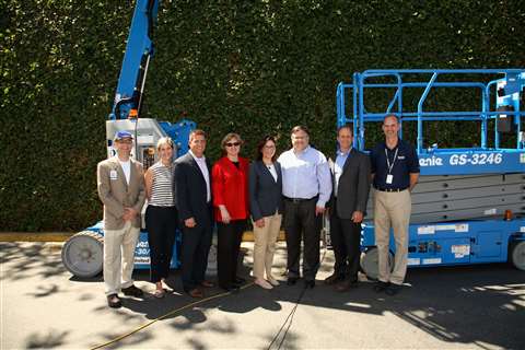 Terex Aerial Work Platforms recently hosted an "I Make America" event.
