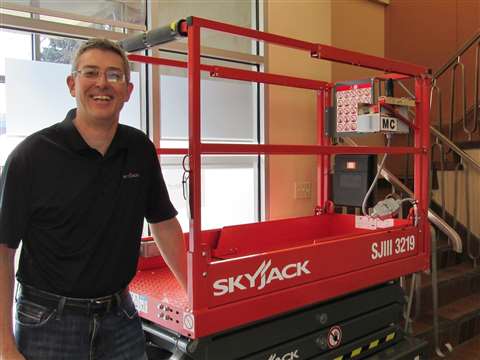 Skyjack's President, Brad Boehler.
